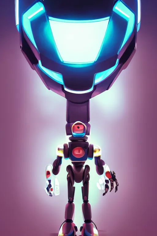 Image similar to metabots medabots medarotto medarot robot minimalist comics helmet mask neon cybereye, behance hd by jesper ejsing, by rhads, makoto shinkai and lois van baarle, ilya kuvshinov, rossdraws global illumination ray tracing hdr radiating a glowing aura