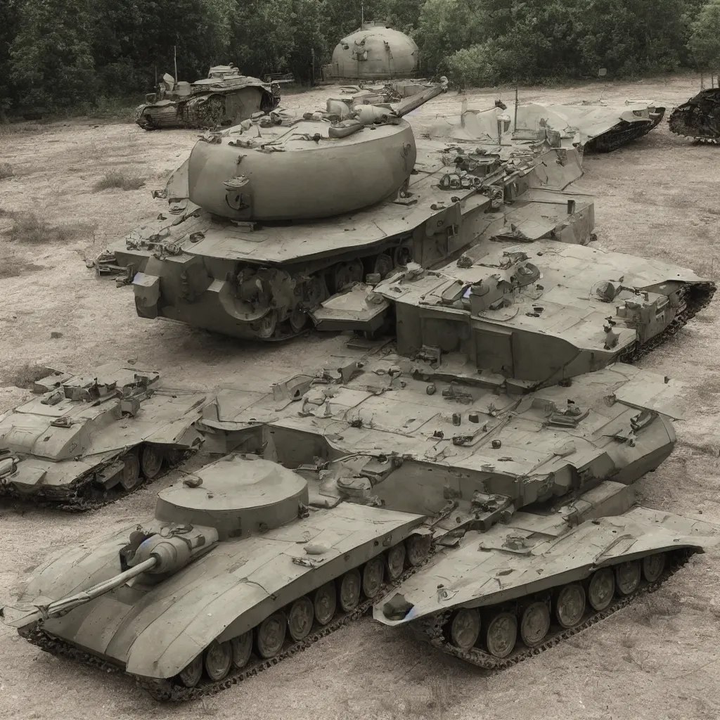 Image similar to photo of a mark iv tank