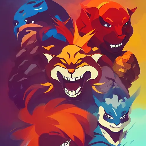 Image similar to face icon stylized minimalist thundercats, loftis, cory behance hd by jesper ejsing, by rhads, makoto shinkai and lois van baarle, ilya kuvshinov, rossdraws global illumination