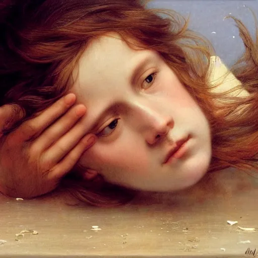 Image similar to wind kissed pictures, ashes, lament, catastrophe ballet, photorealism, hyper - realism, 4 k, high resolution, hyper detailed, realistic, by waterhouse, by godward, by munier,