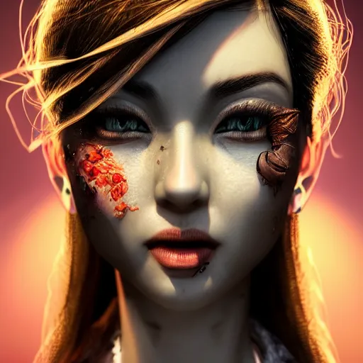 Image similar to bitches brew, absurdly beautiful, elegant, young sensual graceful, ultrafine hyperrealistic detailed face illustration by kim jung gi, irakli nadar, sharp focus, saturated colors, octopath traveler, final fantasy, unreal engine highly rendered, global illumination, radiant light, intricate environment