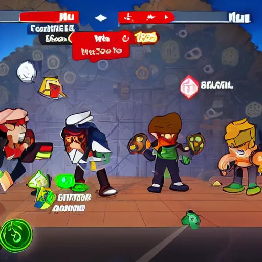 Image similar to rumbleverse as a good game with good servers