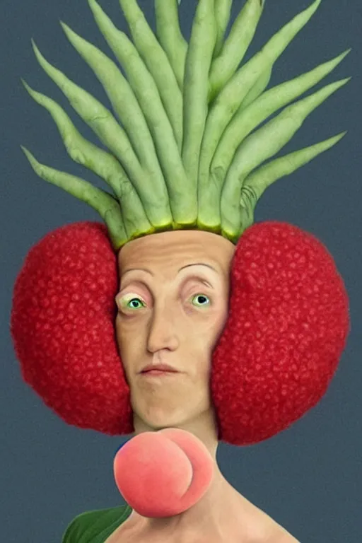 Image similar to plumbus, human