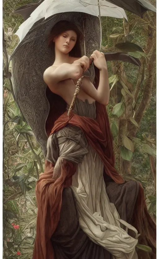 Image similar to kindness, highly detailed, concept art, intricate, sharp focus, einar jonsson and bouguereau