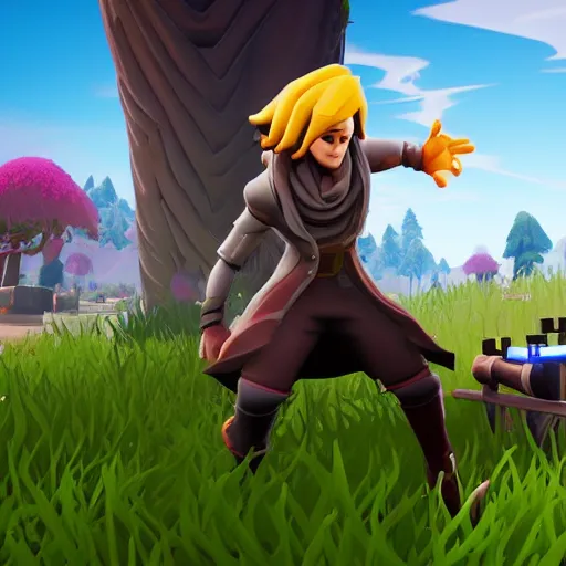 Image similar to bippadotta as a wizard, in fortnite