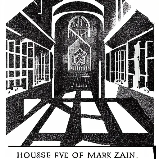 Image similar to House of Leaves by Mark Z. Danielewski