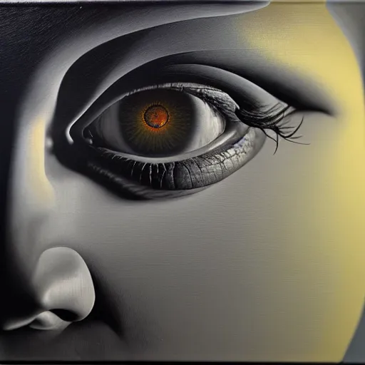 Image similar to ethos of ego. mythos of id. by ansel adams, hyperrealistic photorealism acrylic on canvas