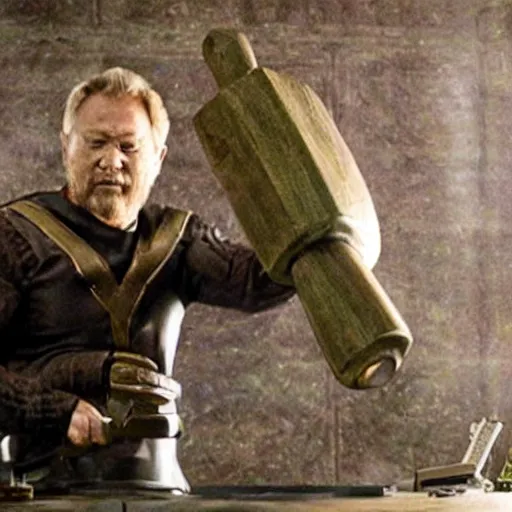 Image similar to This is how they created Mjollnir, the hammer of Thor