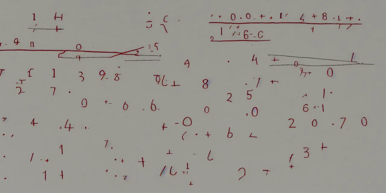 Prompt: imaginary numbers plotted on the surface of a object