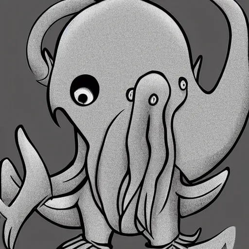 Image similar to baby cthulhu, electron microscope