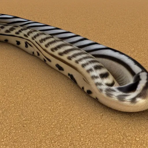 Prompt: egyptian cat snake in the pyramids desert HD photo superrealism 3d 8k resolution