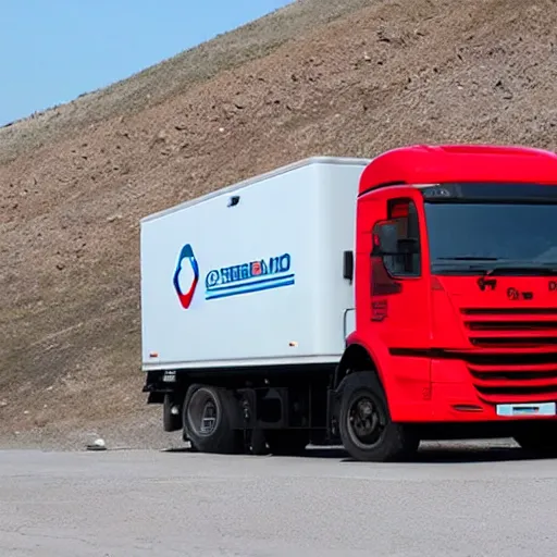 Image similar to газ 2 4 cybertruck