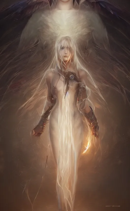 Image similar to a girl from final fantasy live action, wind spirit, evocative, mystical night, very very very very detailed, award winning, masterpiece digital painting by greg rutkowski, alex grey, artstation, 4 k wallpaper