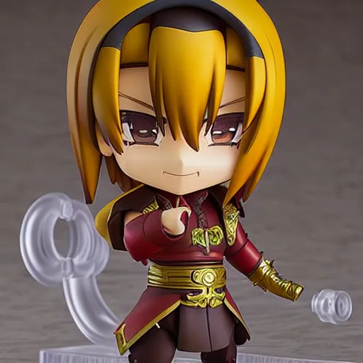 Prompt: an anime nendoroid of shang tsung, figurine, detailed product photo