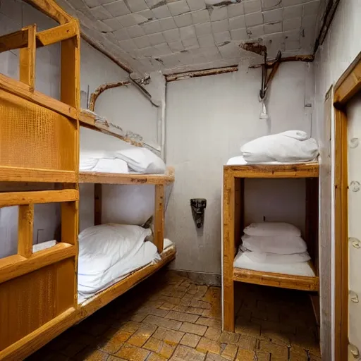 Prompt: Norway prison cell