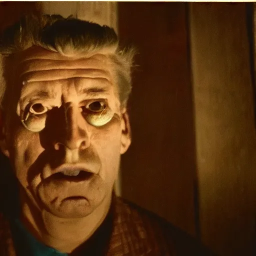 Image similar to movie still of llama man, cinematic composition, cinematic light, criterion collection, by david lynch