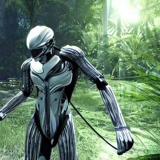 Image similar to the nanosuit from crysis in ultra realistic detail, lit like a apple iphone ad, ultra hd