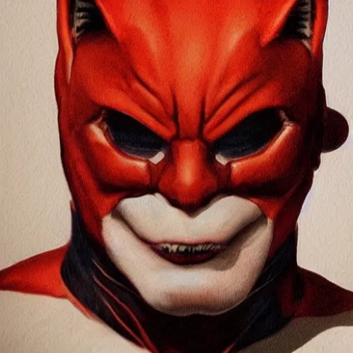 Prompt: catman, cat head, superhero body, rob liefeld, photorealism