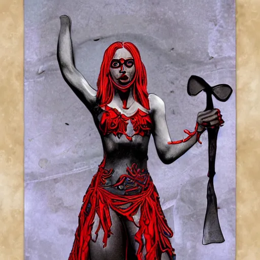 Image similar to rot goddess