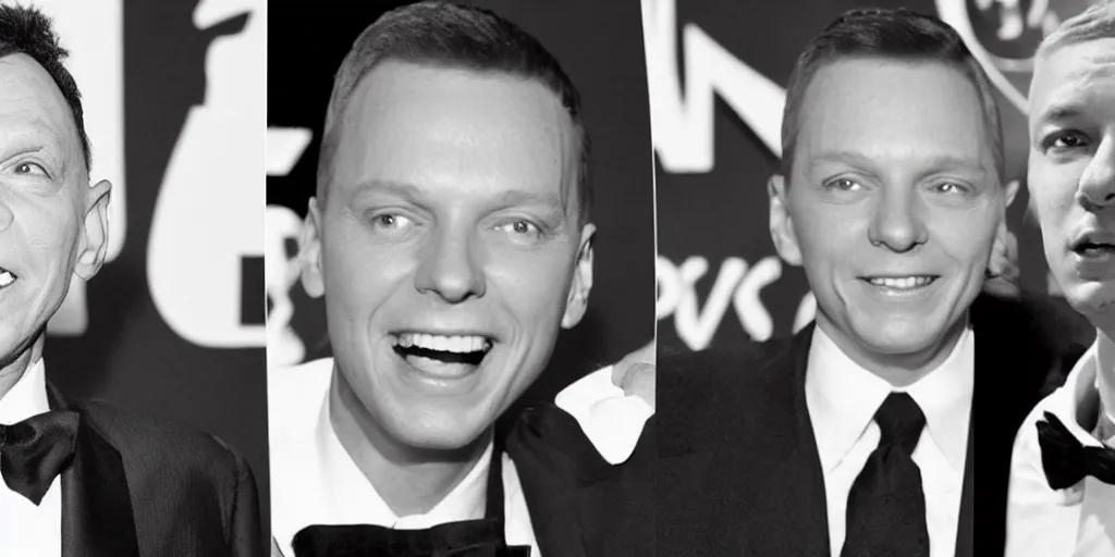 Prompt: Frank Sinatra and Eminem, Epic Rap Battle