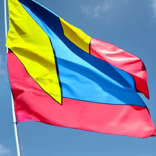 Prompt: pansexual flag