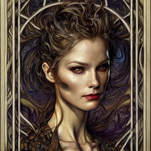 Prompt: a painting in the style of donato giancola, and in the style of charlie bowater, and in the style of arthur rackham. symmetry, smooth, sharp focus, semi - realism.