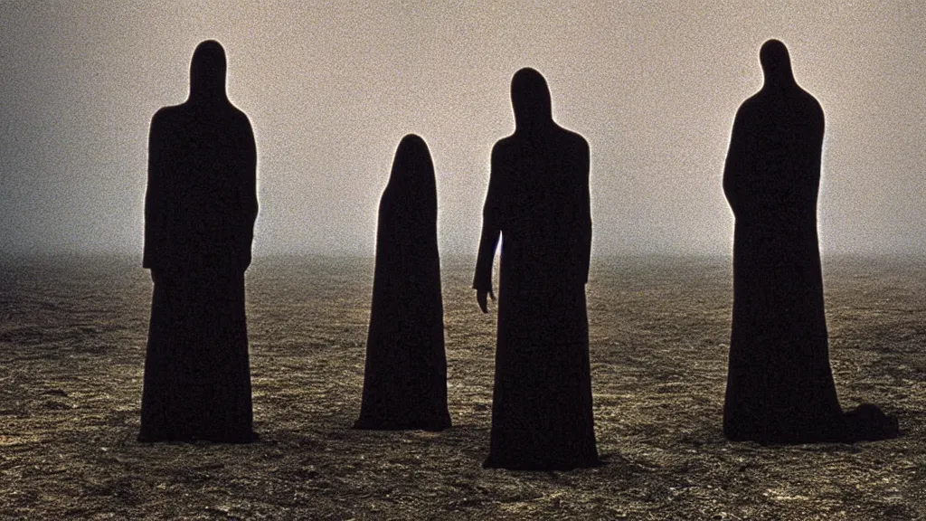 Image similar to they told me not to talk, film still from the movie directed by denis villeneuve and david cronenberg with art direction by salvador dali and zdzisław beksinski, wide lens