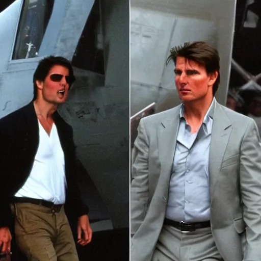 Prompt: Tom Cruise in 9/11