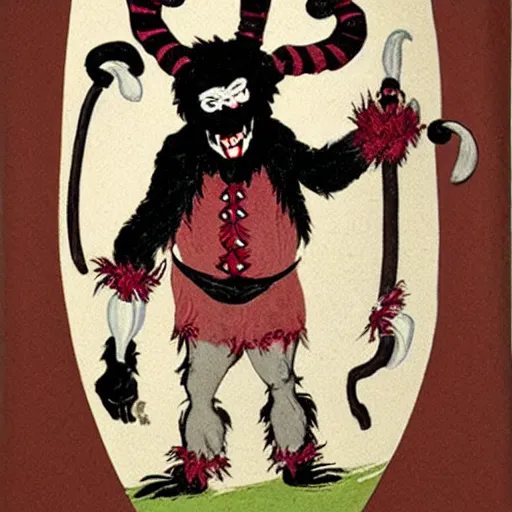 Image similar to krampus