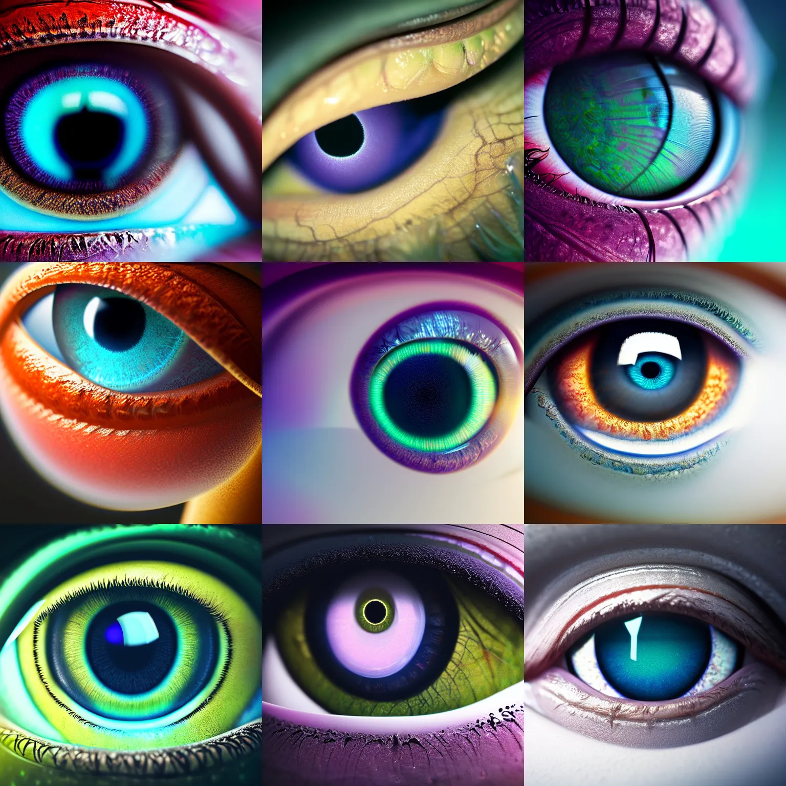 ArtStation - Stylized Anime Eye Generator for Blender