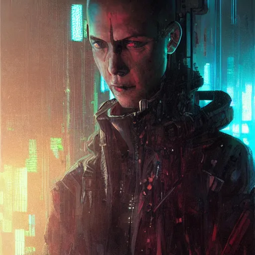 Image similar to neuromancer, evil ai, cyberpunk, dramatic light, high contrast, sharp, painted by stanley lau, painted by greg rutkowski, painted by stanley artgerm, digital art, trending on artstation