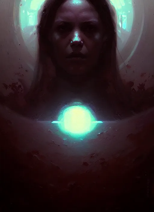 Image similar to portrait of the creaming void by greg rutkowski