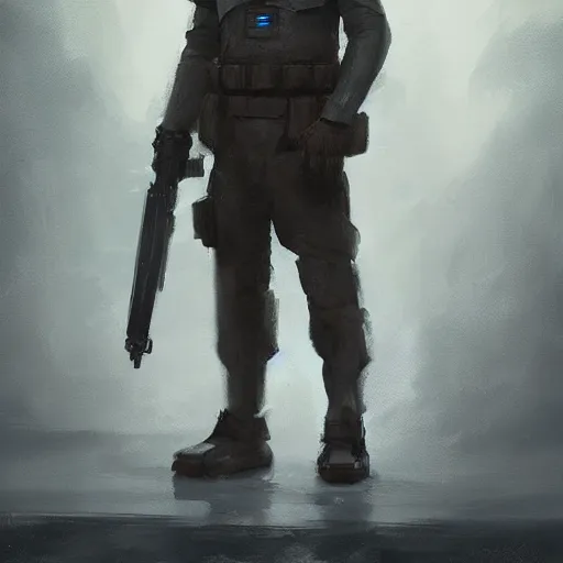 Image similar to portrait of a man by greg rutkowski, grand jedi master ben skywalker, star wars expanded universe, he is about 6 0 years old, wearing the tactical gear of the galactic alliance, highly detailed portrait, digital painting, artstation, concept art, smooth, sharp foccus ilustration, artstation hq