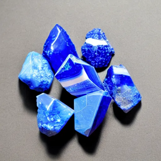 Image similar to azurite quartz crystals