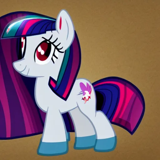 Image similar to twilight sparkle in russia