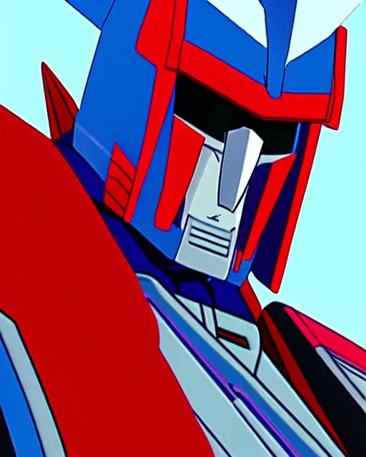 Image similar to a portrait of starscream, in the style of transformers ( 1 9 8 4 ), animated cartoon series, sharp details, toei animation studio, 5 k.