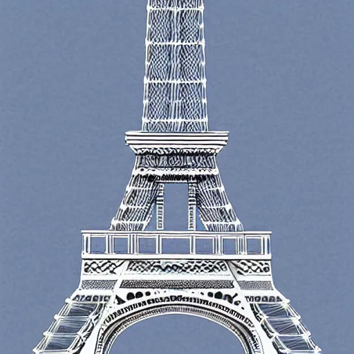Prompt: rejected design sketches for the eiffel tower