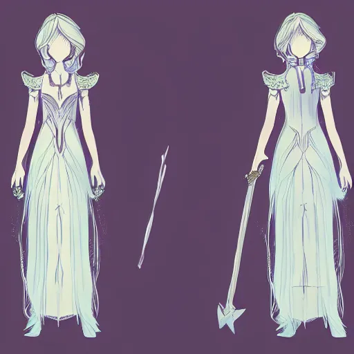 Image similar to A young female wizard in delicate magical dress + concept art + detailed character portrait