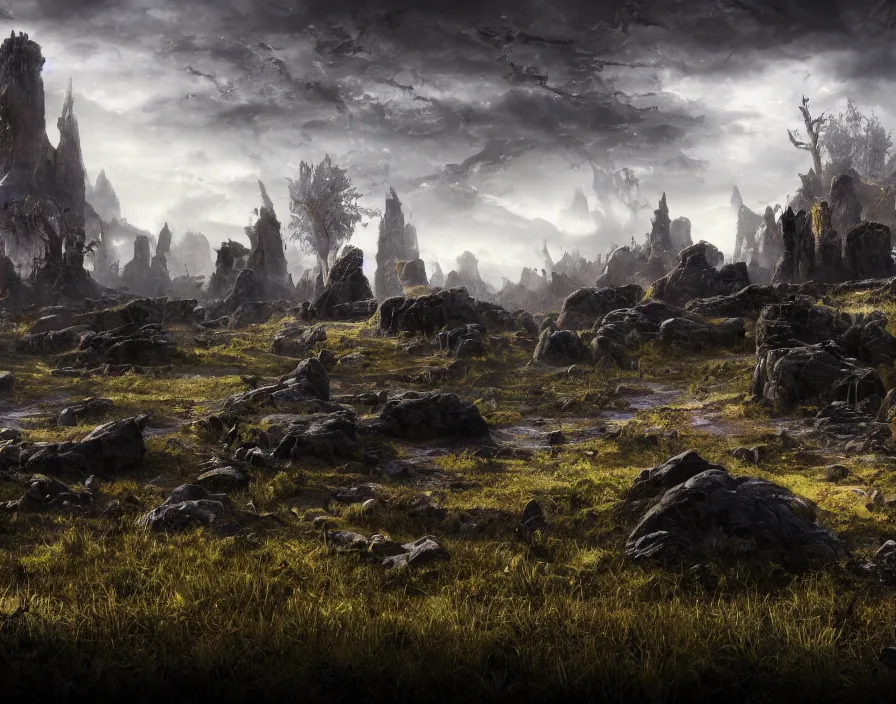 Image similar to extra thick goth girl landscape, beautiful texture, beautiful graphics, fantasy artwork, very beautiful scenery, hd, hdr, ue 5, ue 6, unreal engine 5, cinematic 4 k wallpaper, 8 k, ultra detailed, by popular digital, details, beautiful image ever created, high resolution, artstation, award winning