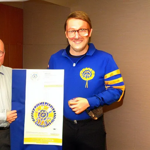 Image similar to markus phoenix joining the rotary club