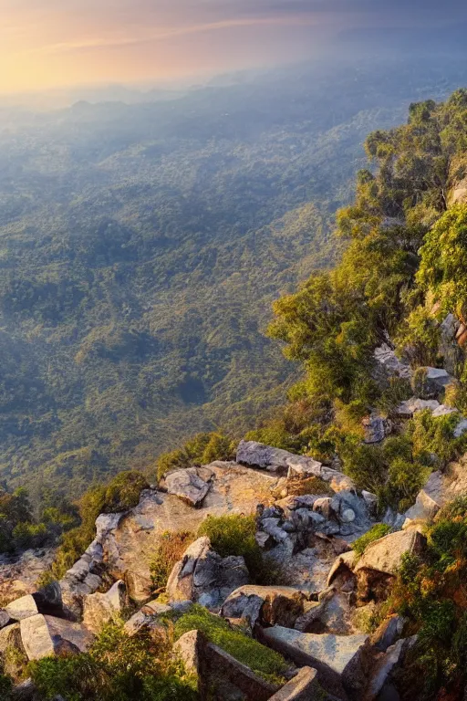 Image similar to ratanaba panoramic view, 8 k, hdr, great light, by greg rutkowski and annie leibowitz