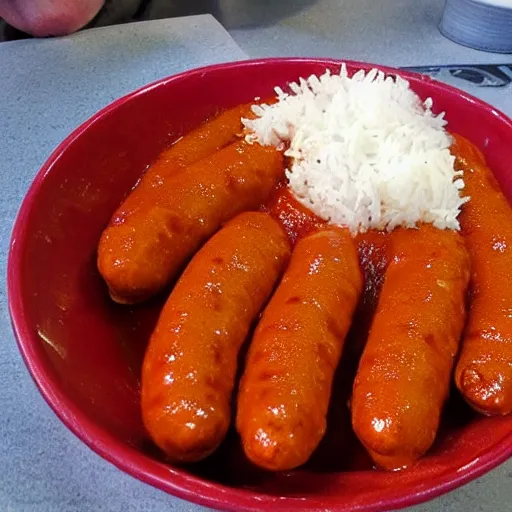 Image similar to world's best currywurst