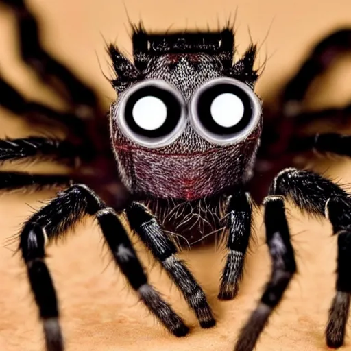 Prompt: an attractive spider that amy guy would want to date