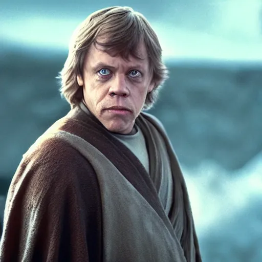 young mark hamill as luke skywalker, cinematic, 8k, Stable Diffusion