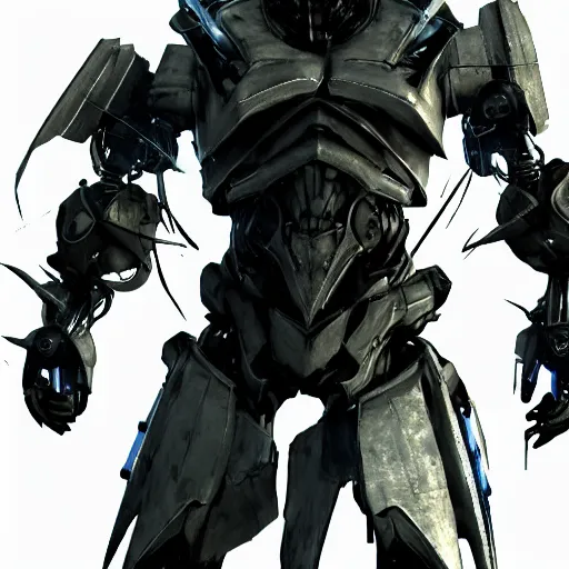 Image similar to Screenshot of Walter White with cybernetic battle armor as a boss in metal gear rising, highly detailed, 4k concept art