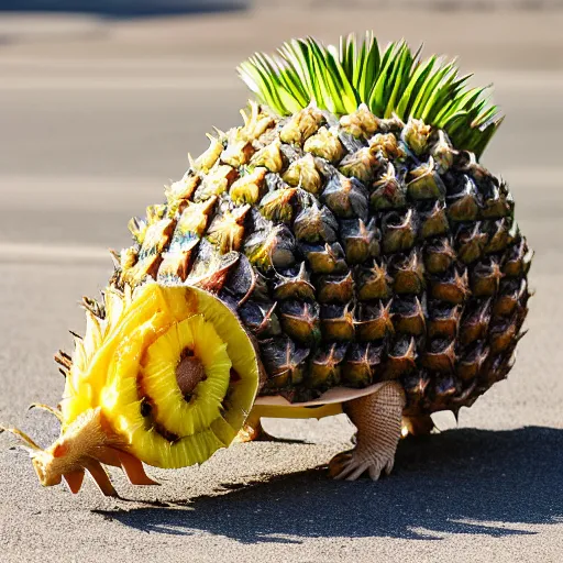 Image similar to pineapple armadillo