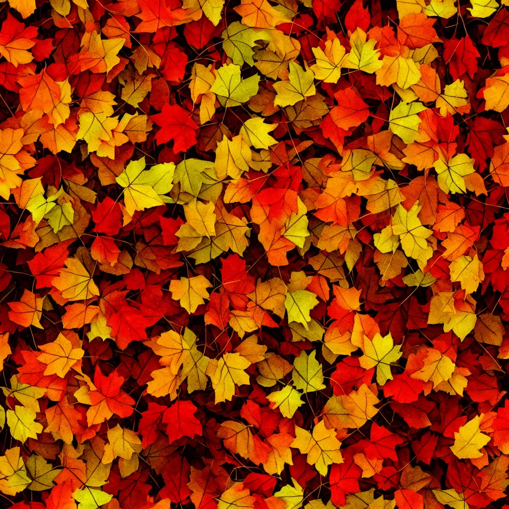 Image similar to autumn leaves texture, wallpaper, 4k