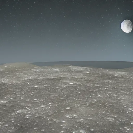 Image similar to moon falls on earth, epic, ultra detailed