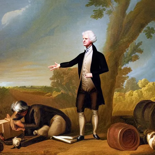 Image similar to Thomas Jefferson farming