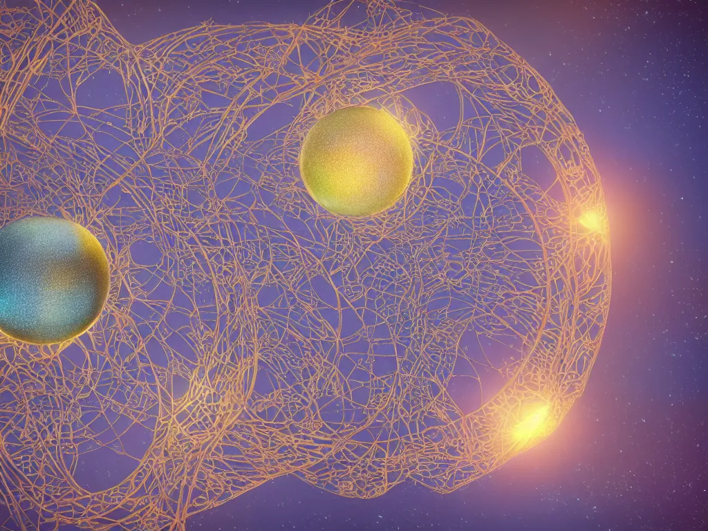 Prompt: 3 d render, sunlight study, the universe is a spheroid region 7 0 5 meters in diameter, art nouveau, by hans zatzka and ( ( ( ( ( lisa frank ) ) ) ) ), 8 k, sharp focus, octane render